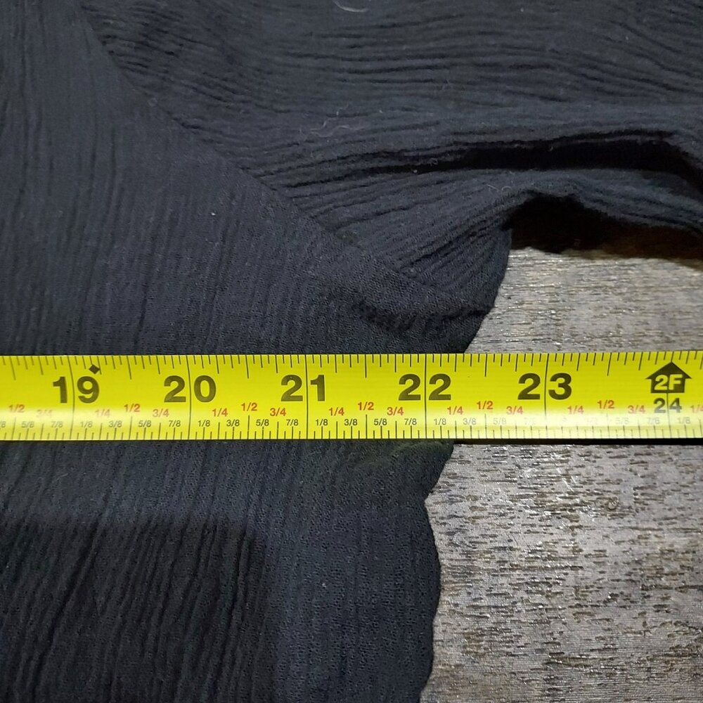 Brownstone Studio Womens Top Black Size 1X 100% Cotton - Picture 4 of 13